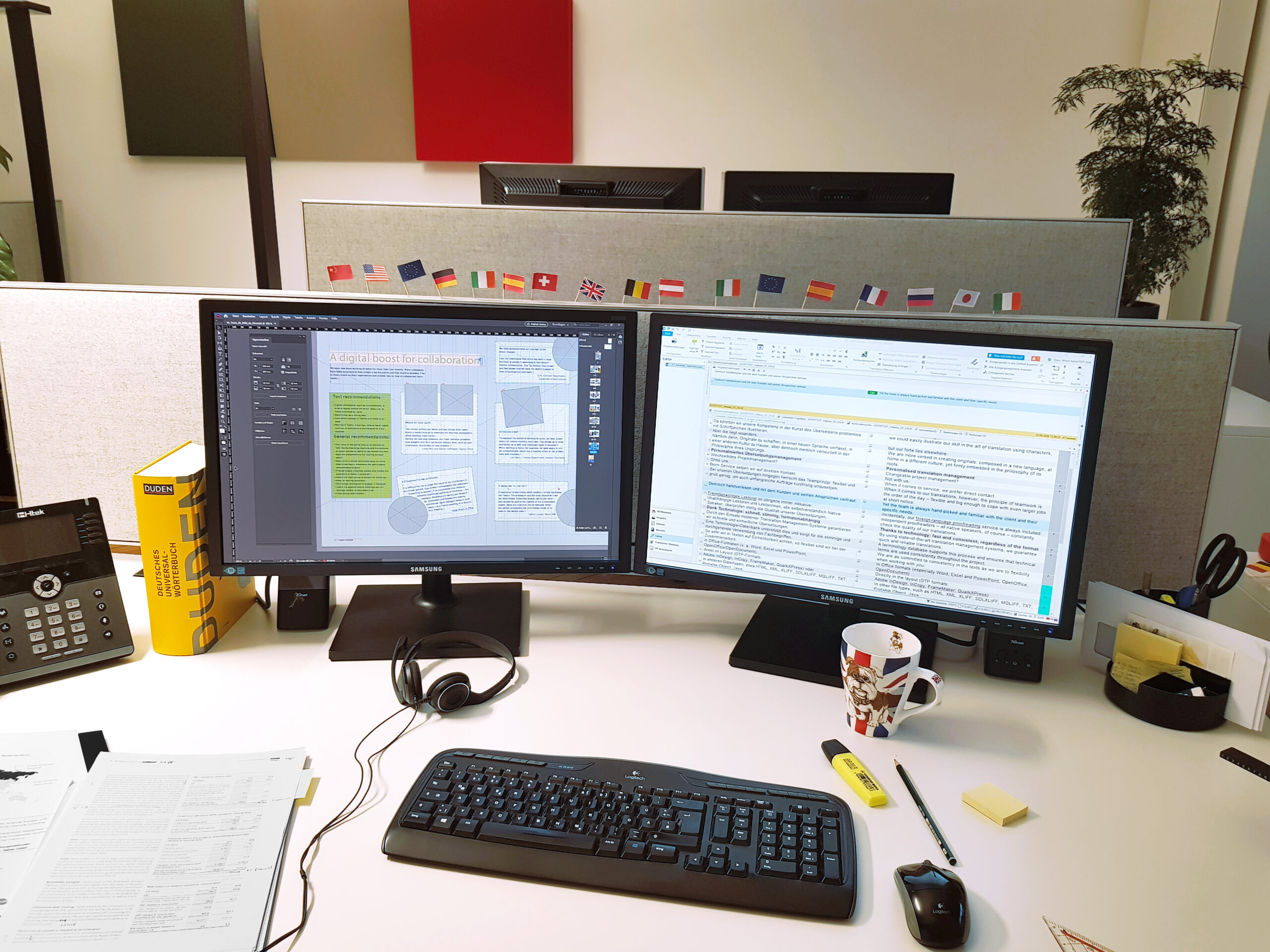 Advertext_Uebersetzungsmanagement_1_RZ Ein Computerarbeitsplatz